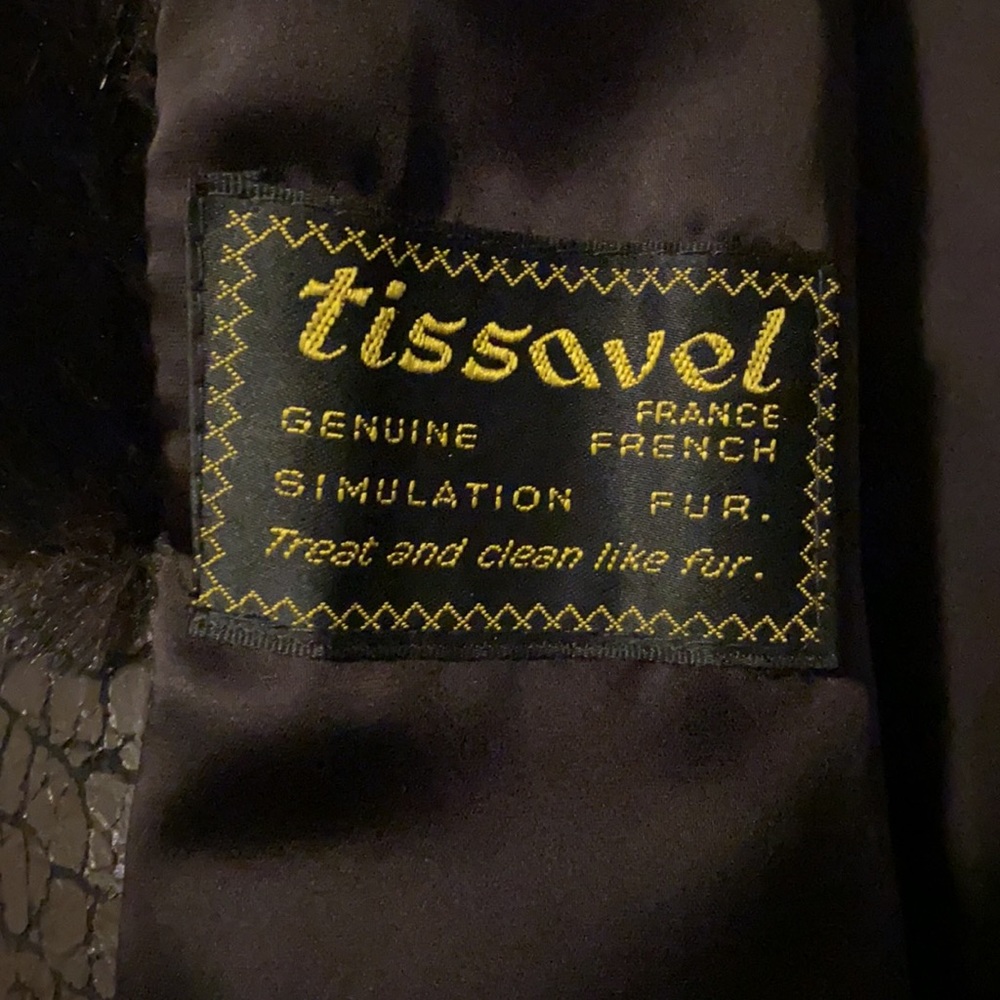 Tissavel of France Vintage Faux Fur Coat - Picture 4 of 6